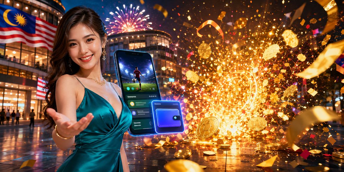 Pengguna di Johor Bahru membuat pertaruhan sukan dalam talian melalui telefon pintar